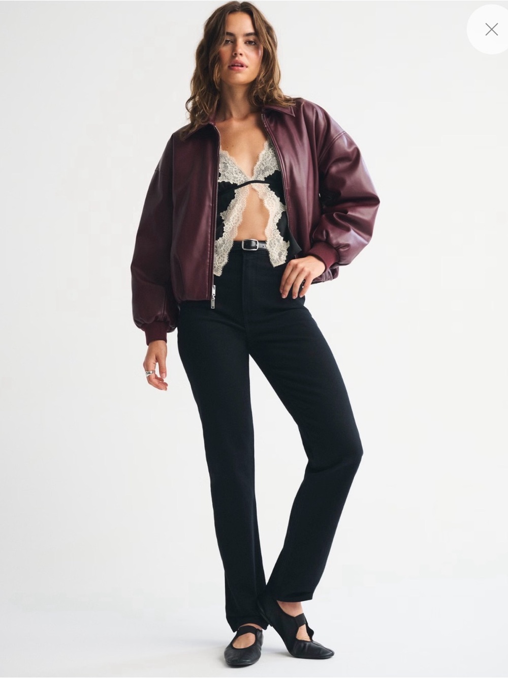 Abercrombie & Fitch The 90’s Straight Ultra High Rise Jeans Womens 29 Mom Jeans - Picture 3 of 9